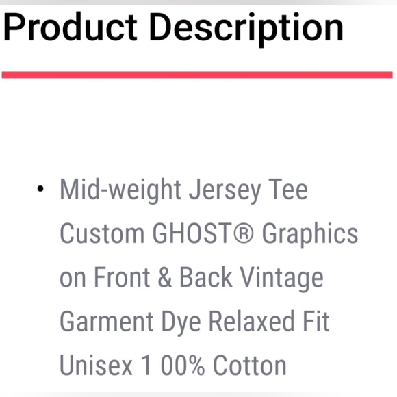 Ghost Lifestyle "Haze" Tee - Picture 12 of 12